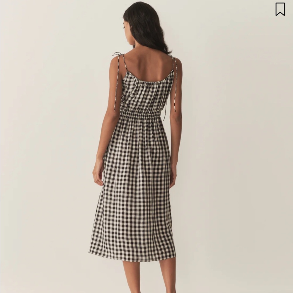 Doen Black and White Spaghetti Strap Sundress - Picture 2 of 4